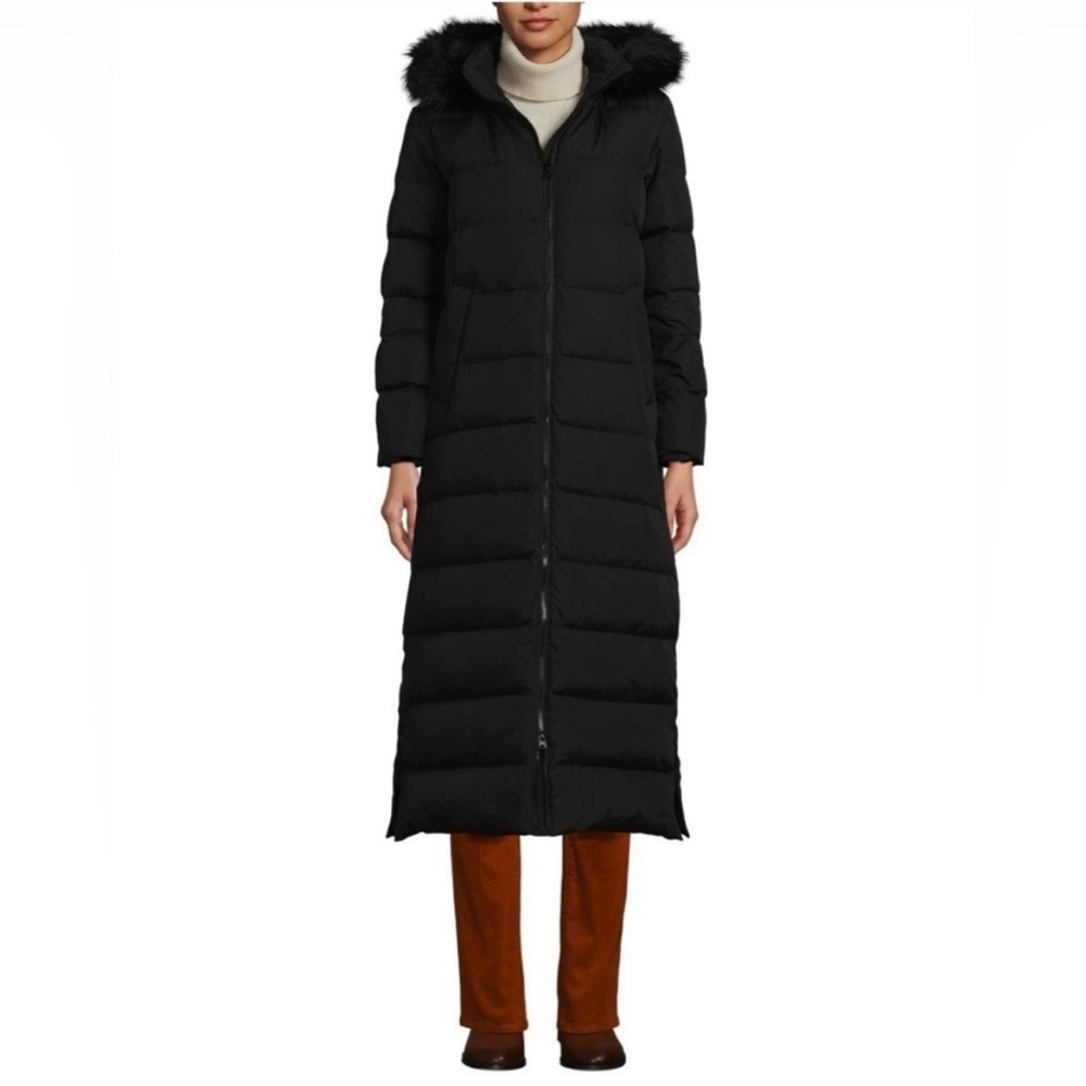 Lands End Women’s Small 6-8 Quilted Hooded Puffer Coat